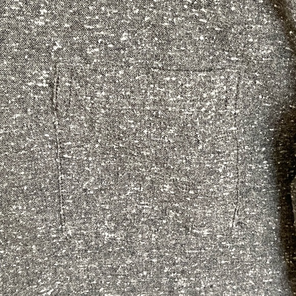 CPO Provisions Acrylic Blend Gray Button Down Shirt Men’s Medium - Picture 5 of 11